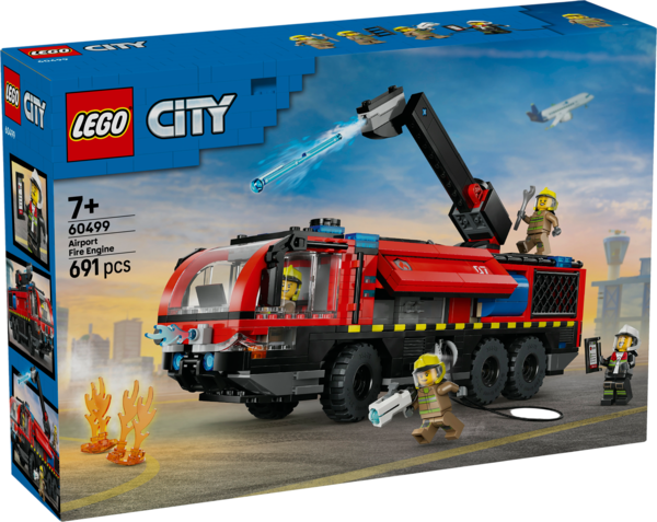 Le Camion de Pompiers de L'aéroport