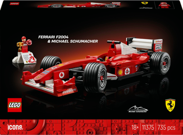 Ferrari F2004 et Michael Schumacher