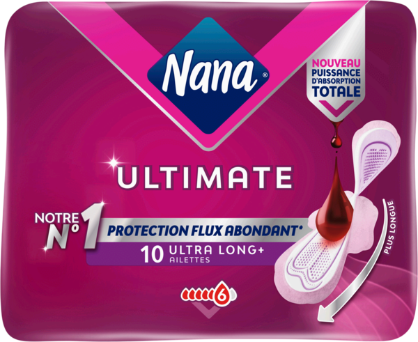 Serviettes Hygiéniques Ultimate Nana