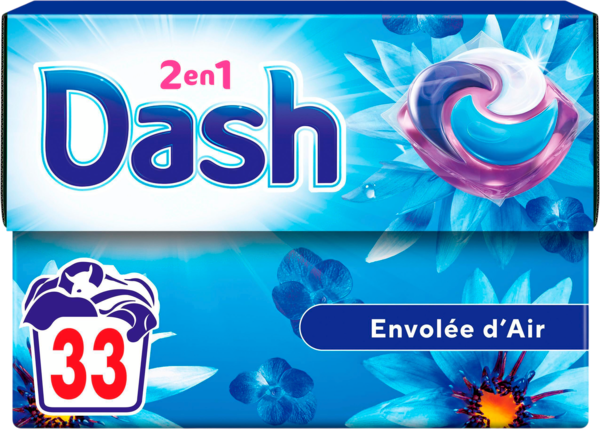Lessive Capsules 2en1 Dash