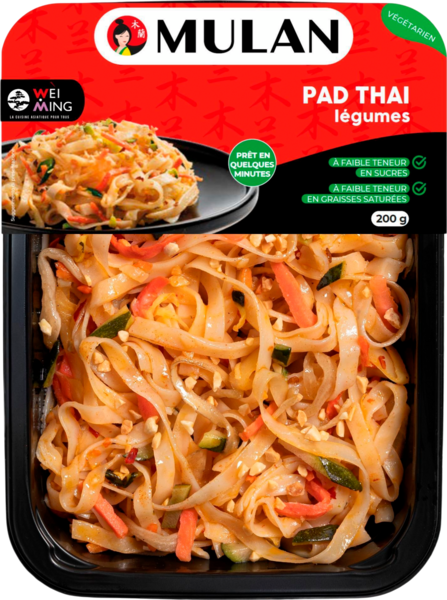 Pad Thaï Légumes Wei Ming