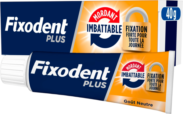 CRÈME ADHÉSIVE POUR PROTHÈSES FIXODENT