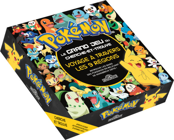 Pokémon le Grand Jeu du Cherche et Trouve