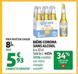 Bière Corona Sans Alcool