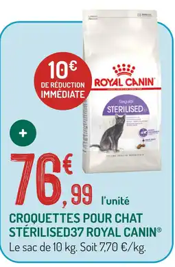 Royal canin croquettes pour chat sterilised37