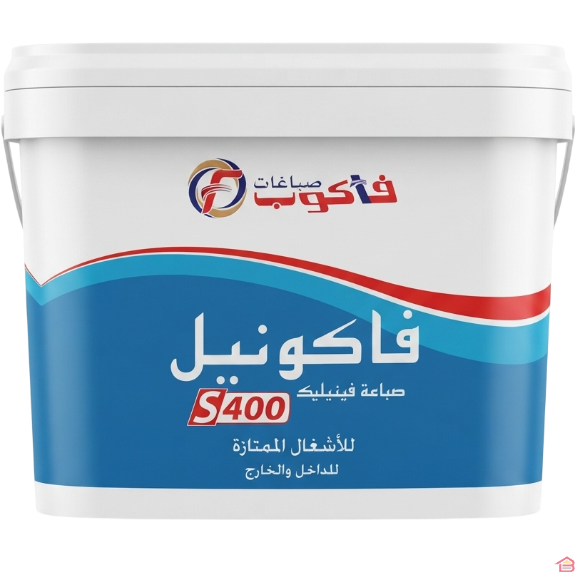 Peinture Mate Faconyl S 400 10 Kg à Base de Résine en Émulsion pour Intérieur et Extérieur