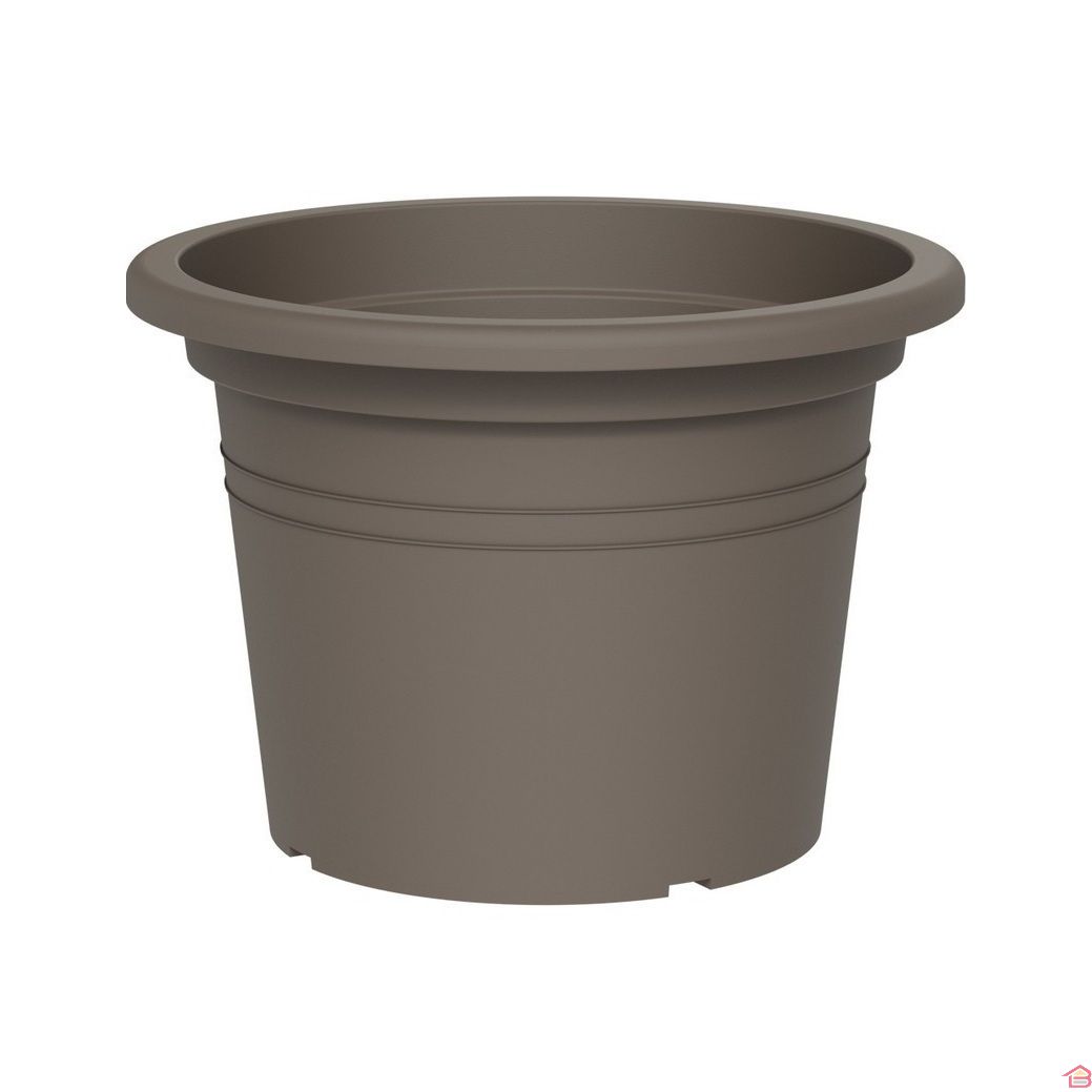 Pot de Fleur Rond Sable 30 Cm Tera