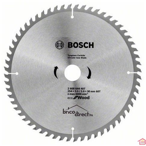 Lame de Scie Circulaire 254x3.0/2.0x30 60t Eco For