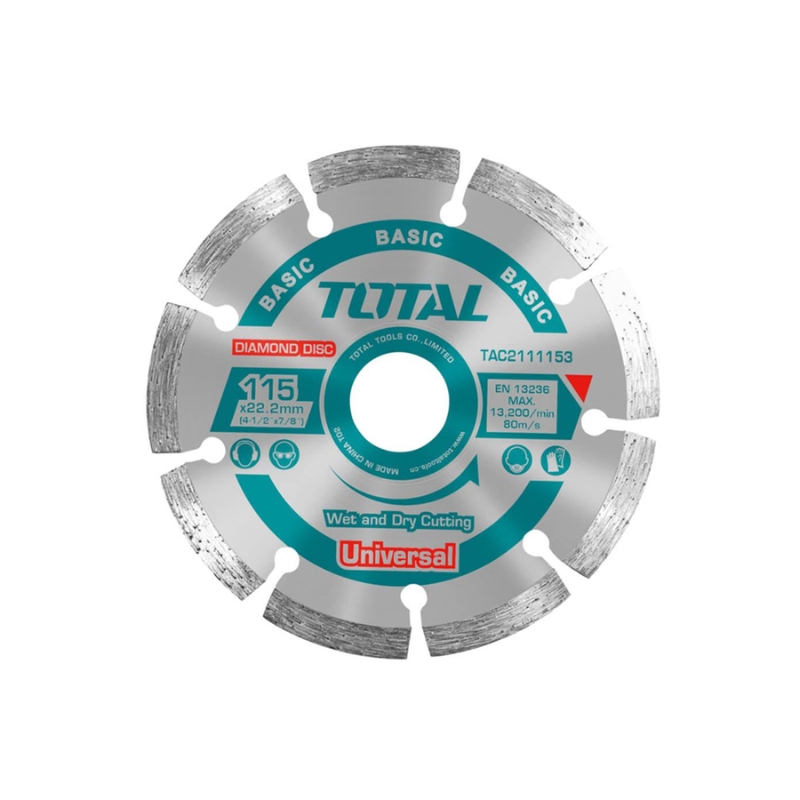 Disque diamant sec TOTAL
