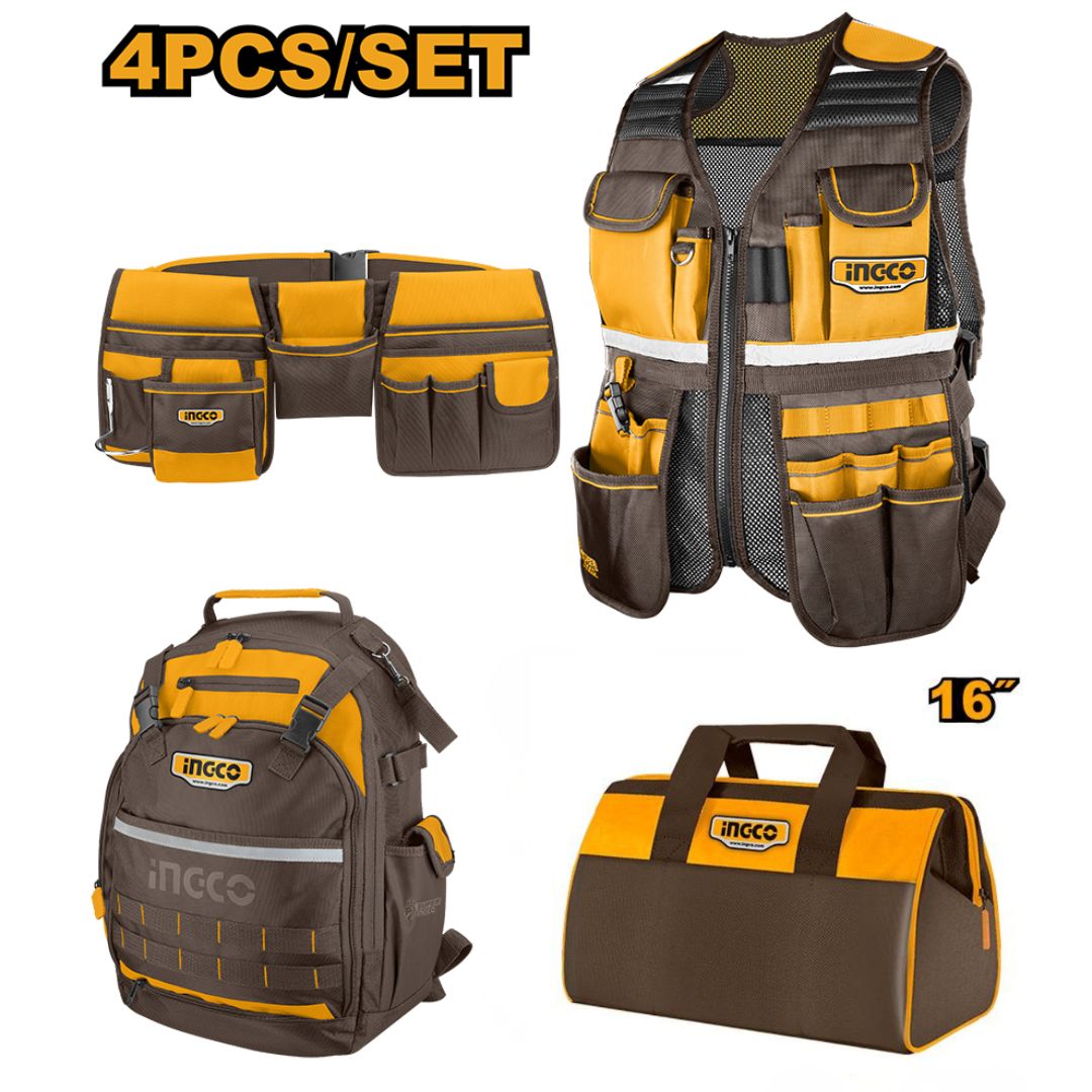 Kit 4 pièces porte-outils INGCO COS230908-V2
