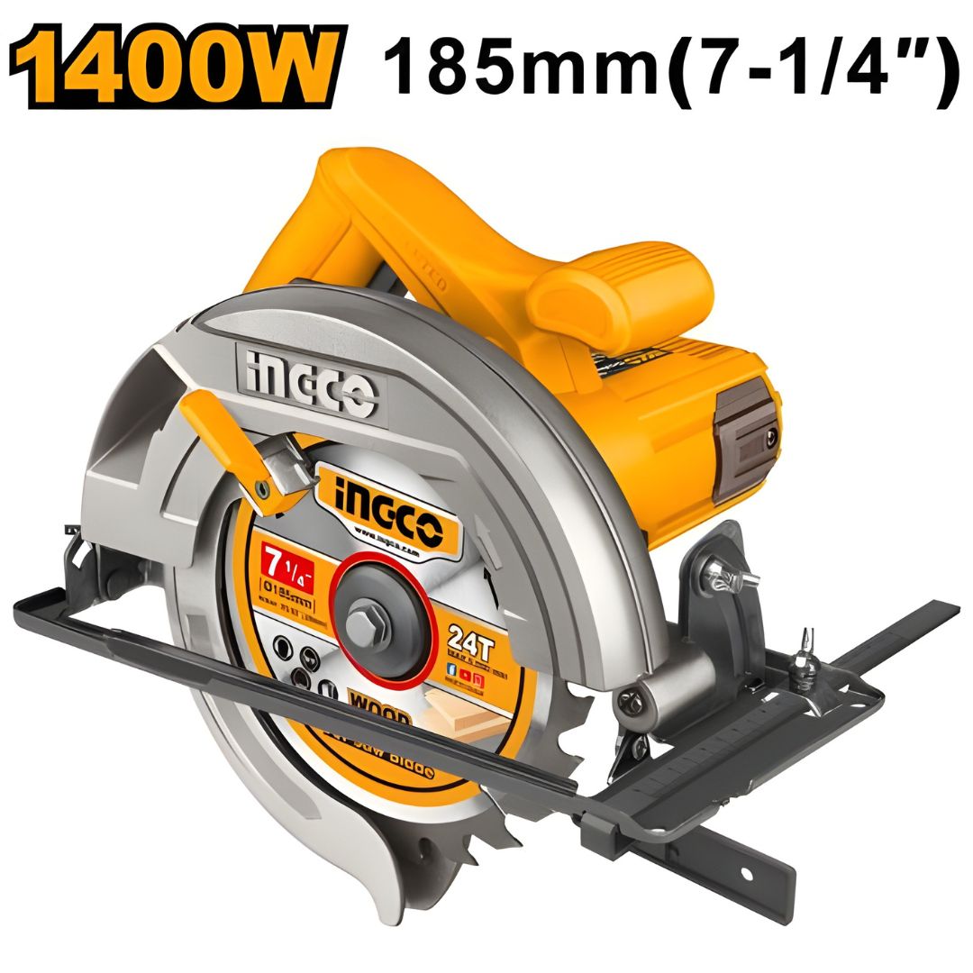 Scie circulaire 1400 W 185 mm INGCO CS18538