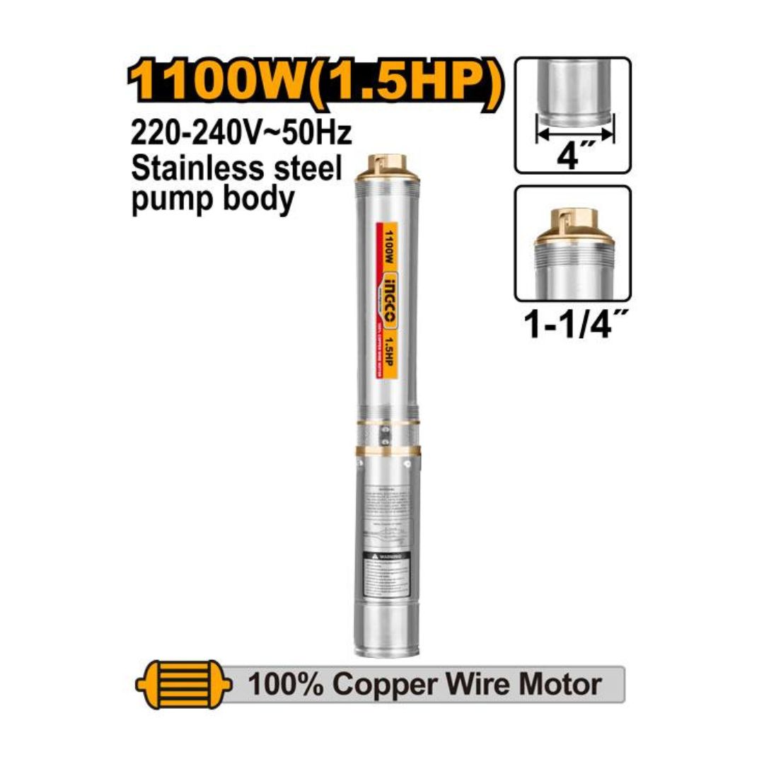 Pompe de puits 1100W INGCO DWP11001