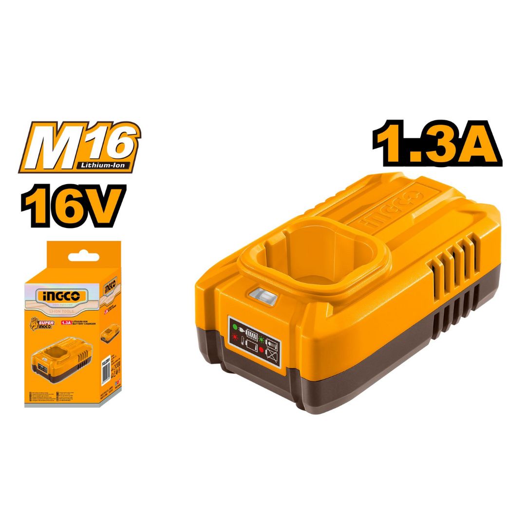Chargeur de batterie 16V INGCO FCLI1613