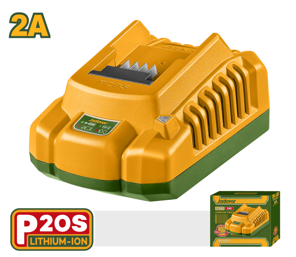 Chargeur de batterie 2,0Ah P20S JDFCP502
