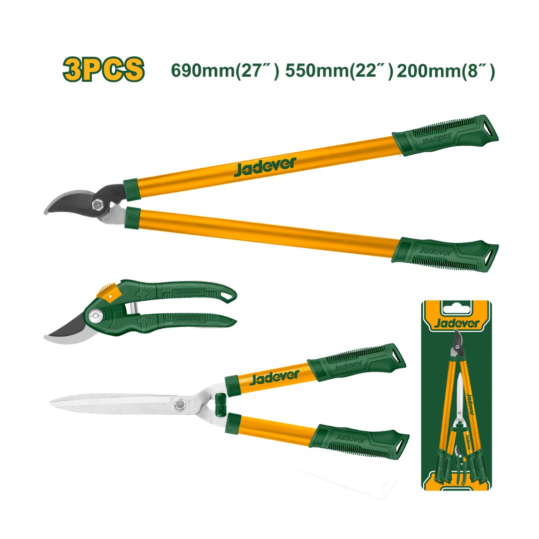 Ensemble De Cisailles De Jardin De 3 Pièces Jadever JDPR3E03