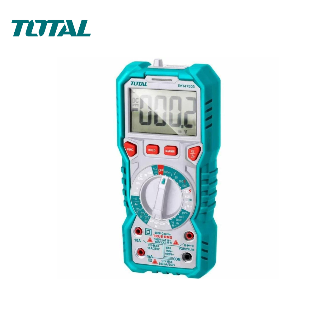 Multimètre Numérique TOTAL TMT47503