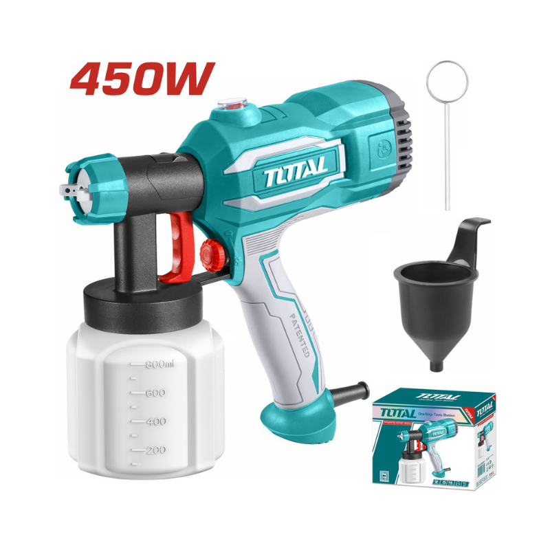 Pistolet à peinture 450W-380 ml/min TT3506