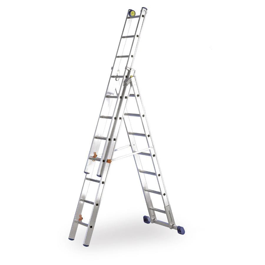 Echelle triple Jormax 8 marches 2,41MX5,21M – JORMAX