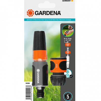 Nécessaire d'arrosage Gardena basic 19 mm (3/4″) 2 pièces