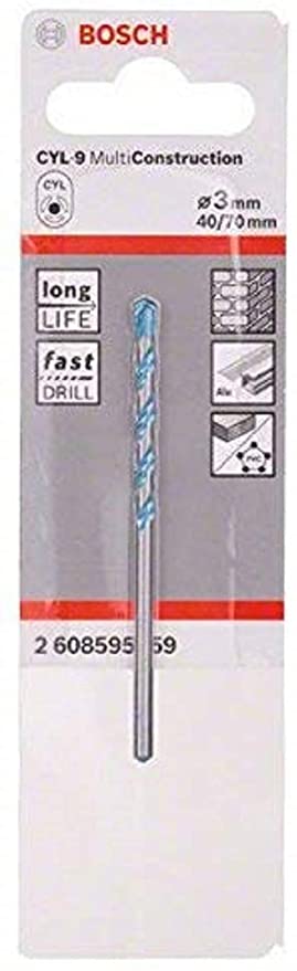 Foret Cyl-9 Multiconst 3,0x40x70mm 2608595359