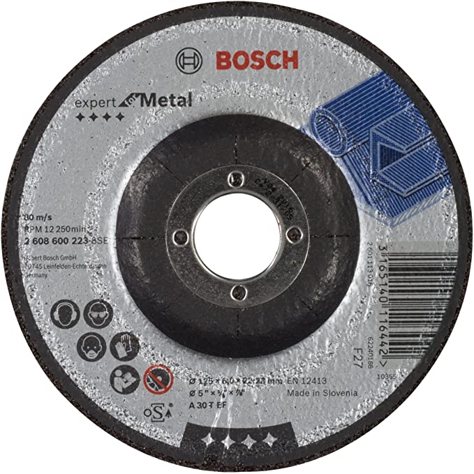 MEULE A EBARBER METAL 125X22X6,0 mm Expert 2608600223