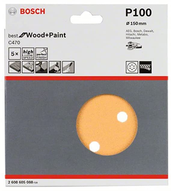 Jeu de Feuille A Poncer Diam 150 G100 2608605088