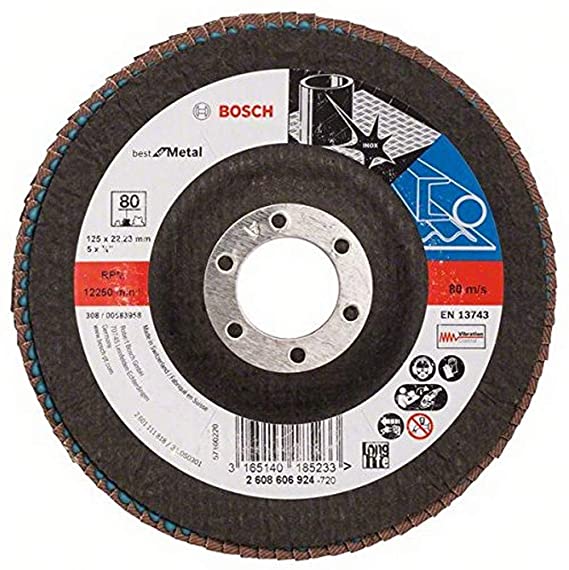 1 PLATEAU LAMELLE METAL 125 G80 FIBR BFM 2608606924