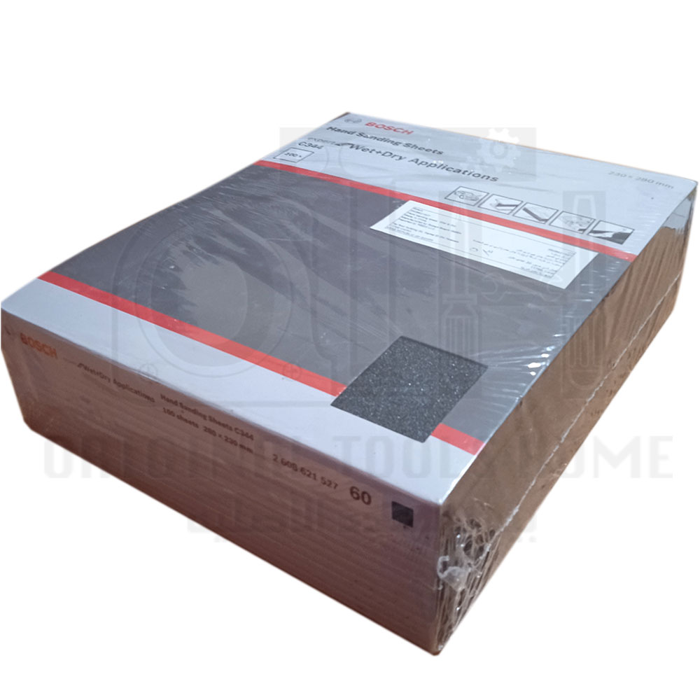 Nouvel Abrasif de poncage a main 230x280mm Grain 800 – 100pcs 2608621539
