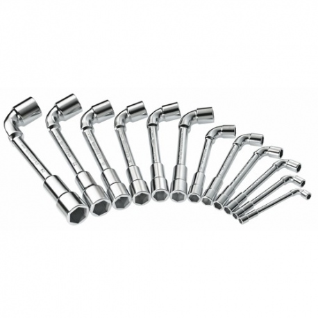 Jeu de 12 Cles A Pipe Debouchees Facom 75.j12pb