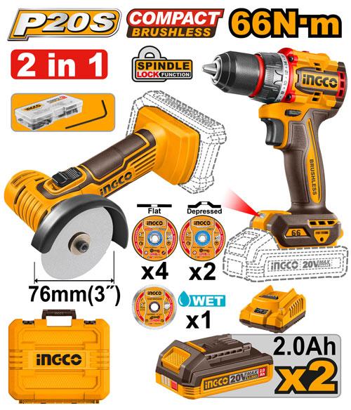 Sans fil 2 Pcs combo kit CKLI20766