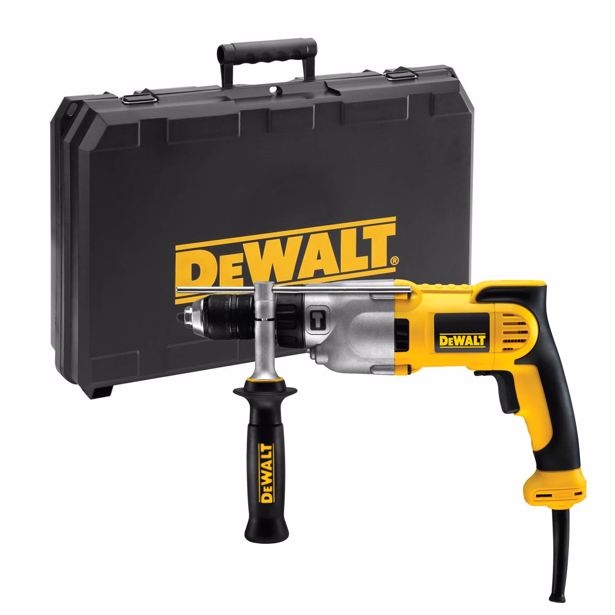 Perceuse percussion 2 vitesses 1100 W – coffret DWD524KS-QS