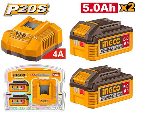 P 20 SBatterie et kit de chargeur Lithium-Ion FBCPK2513