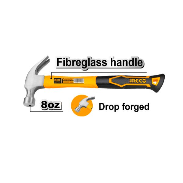 Marteau de menuisier 220g Tête forgée HCH80808