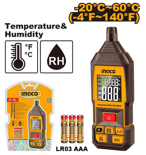 Compteur numérique d'humidité et de température HETHT031