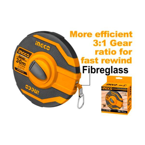 Mesure à ruban en fibre de verre 30m HFMT8130