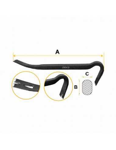 Pince à décoffrer 600mmx29mmx15mm HWBA01242