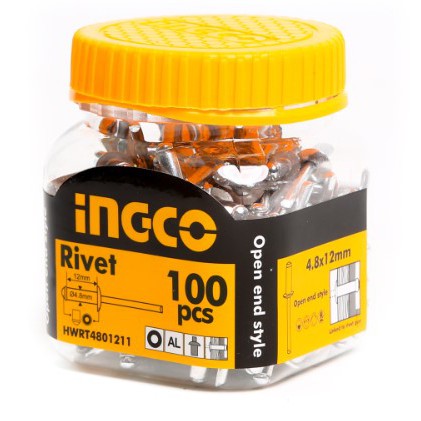 Rivet 4.8x12mm Boîte de 100 pièces HWRT4801211