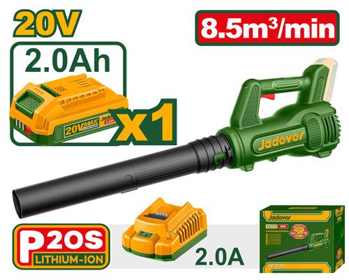 Souffleur A Batterie 20V avec 1 Batt et 1 Chargeur JDBLP521