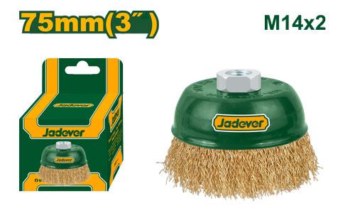 Brosse coupe métallique 75 mm, 3″ JDCE1401 JADEVER
