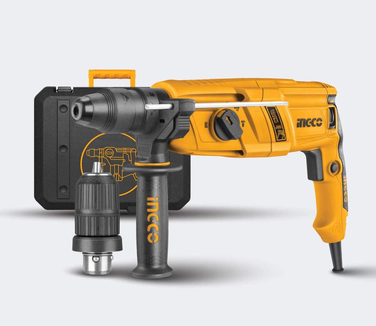 MARTEAU PERFORATEUR 26MM 800W+MANDRIN RGH9028-2