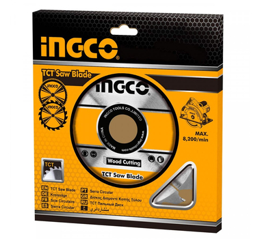 INGCO Lame de scie TCT 235mm pour scie circulaire CS2358 – TSB1235252