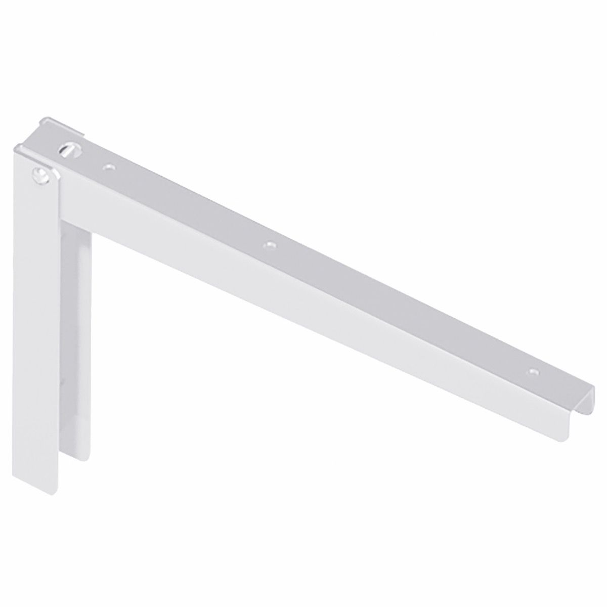 Equerre Rabatable 38cm Blanc