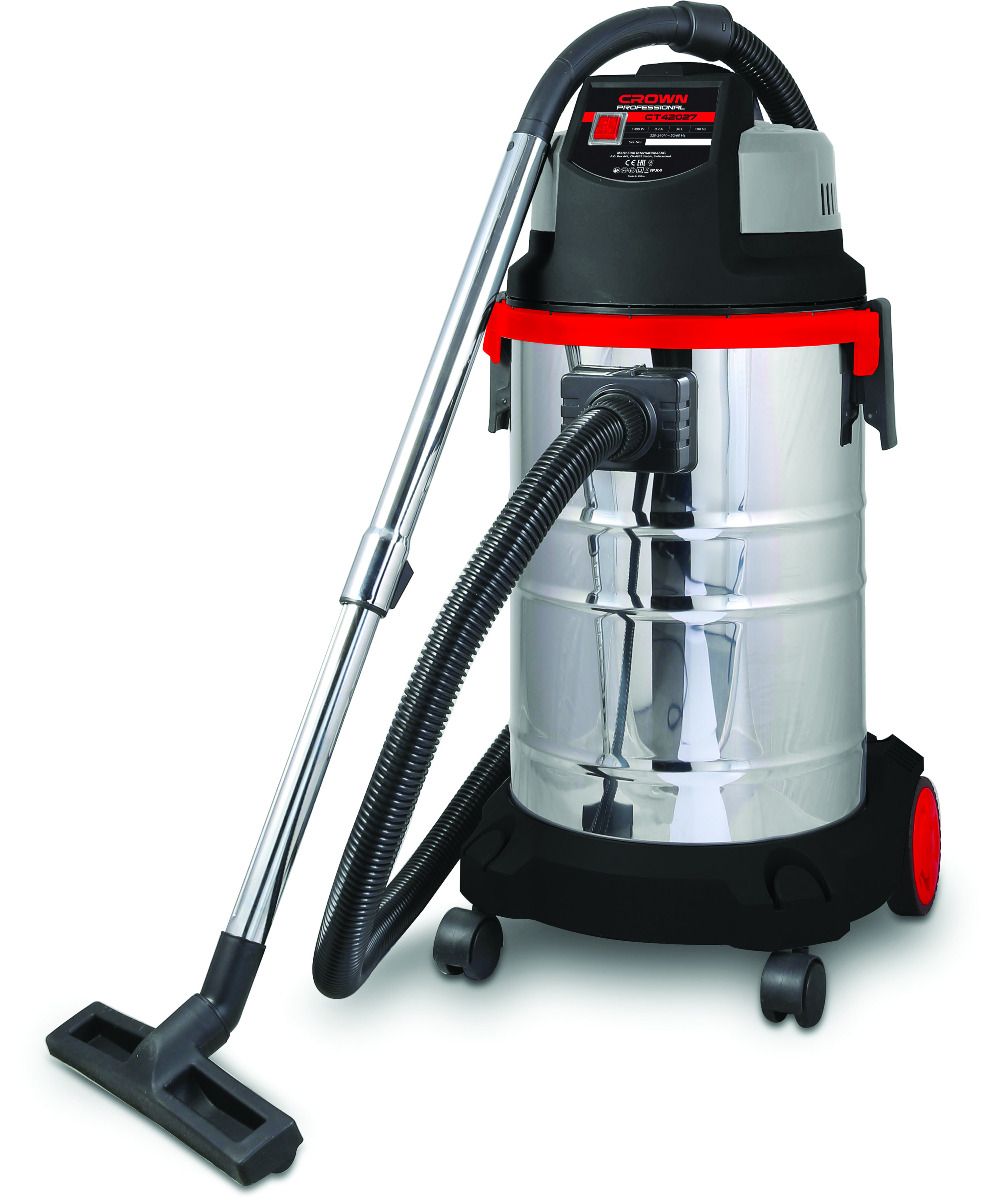 ASPIRATEUR INDUSTRIEL 220-240V 1400W 30L WET/DRY CROWN REF CT42027