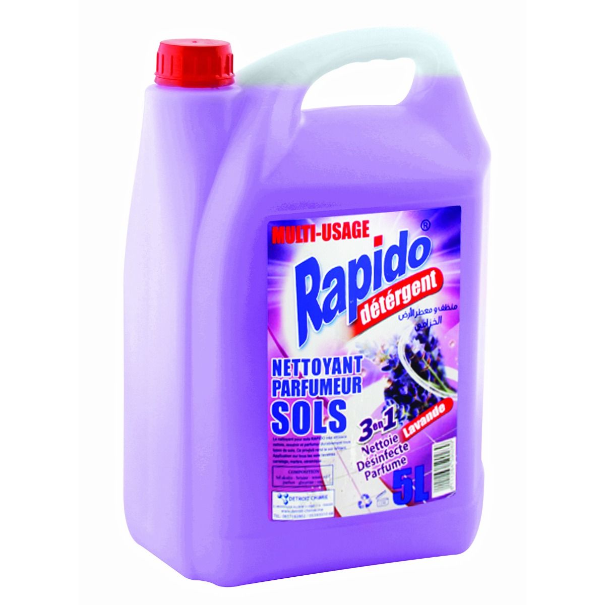 Nettoyeur Parfumeur Sol Lavande 5l