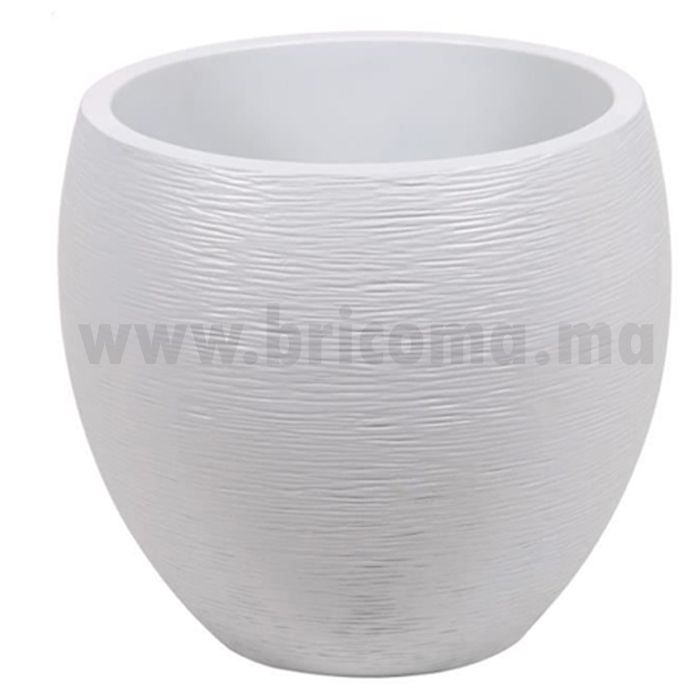 Pot Egg Decoratif pour Interieur et Exterieur 50x60cm