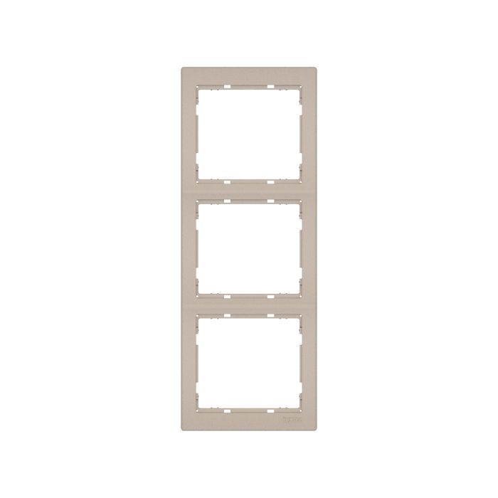 Plaque Triple Verticale Dune Jade