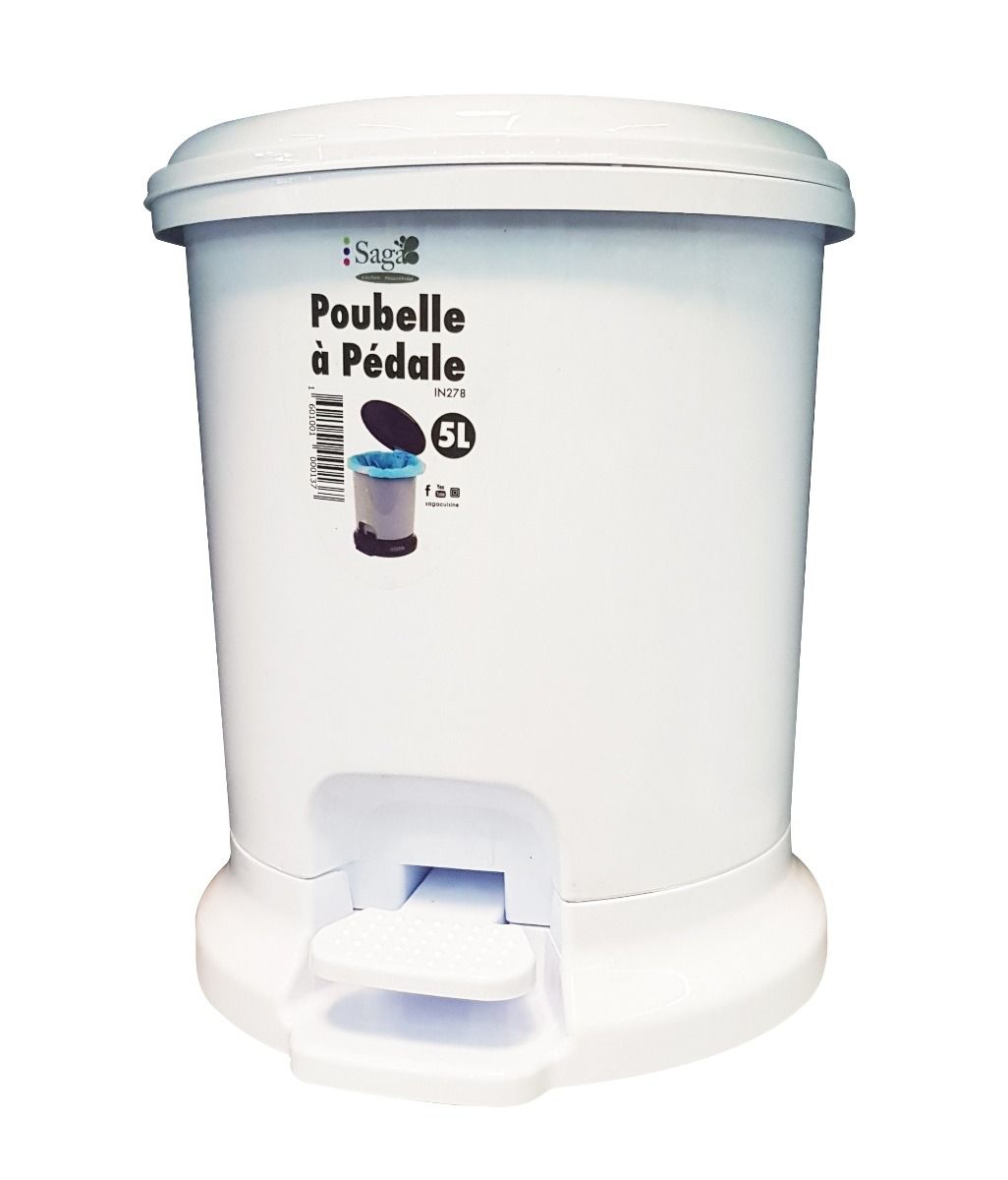 Poubelle Pedale 5l