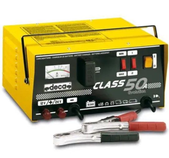 CHARGEUR DE BATTERIE CLASS 50A 12-24V -250AH -1000W- 230V 50HZ 1PH