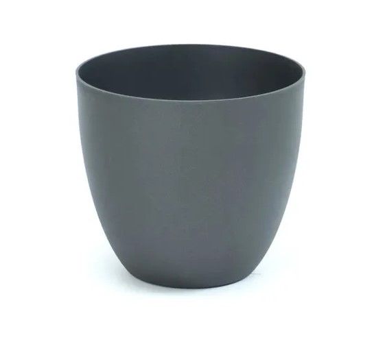 Pot A Fleur Tes 18 Cm Gris