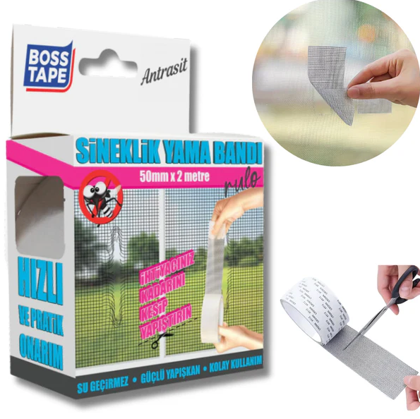 Patch de Reparation pour Moustiquaire Rouleau 50mmx2m